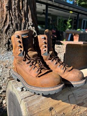 Longview Shock Shield 8” Waterproof Work Boot